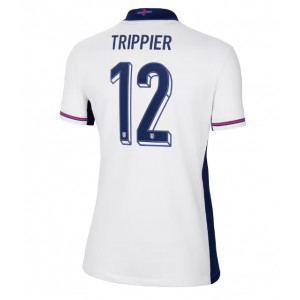 Fotbalové Dres Anglie Kieran Trippier #12 Dámské Domácí Oblečení ME 2024 Krátký Rukáv